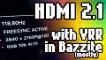 Get HDMI 2.1 in Bazzite (mostly)