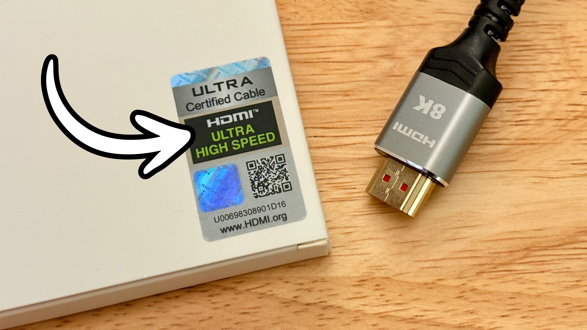 Photo of HDMI cable