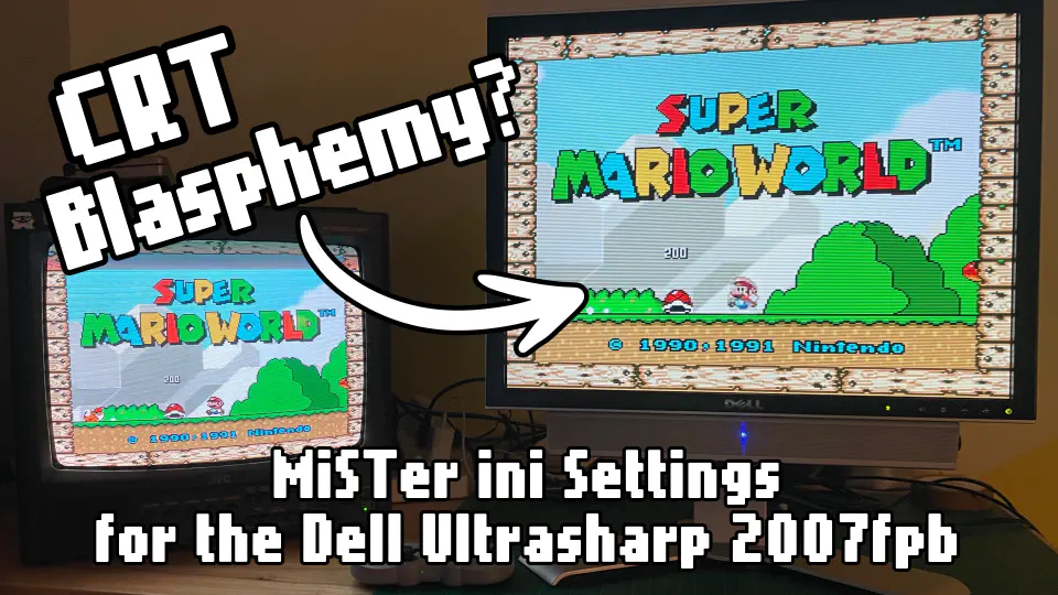 Featured image of post Is Retro Gaming on a 4:3 LCD CRT Blasphemy?