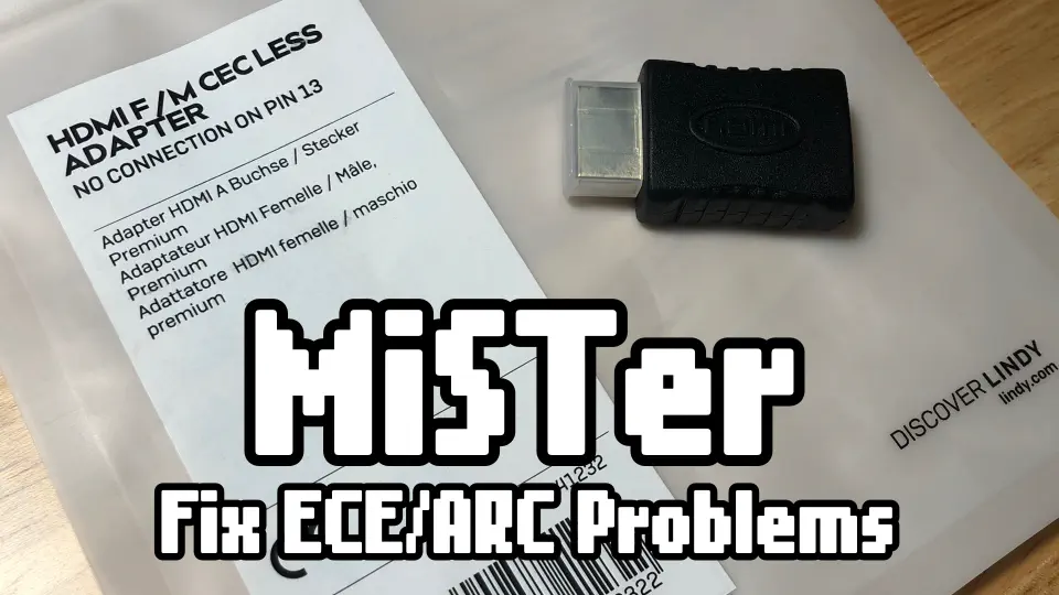 Featured image of post MiSTer FPGA Breaking HDMI CEC/ARC