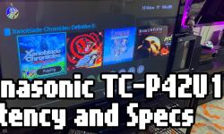 Featured image of post Panasonic TC-P42U1 Latency and Specs