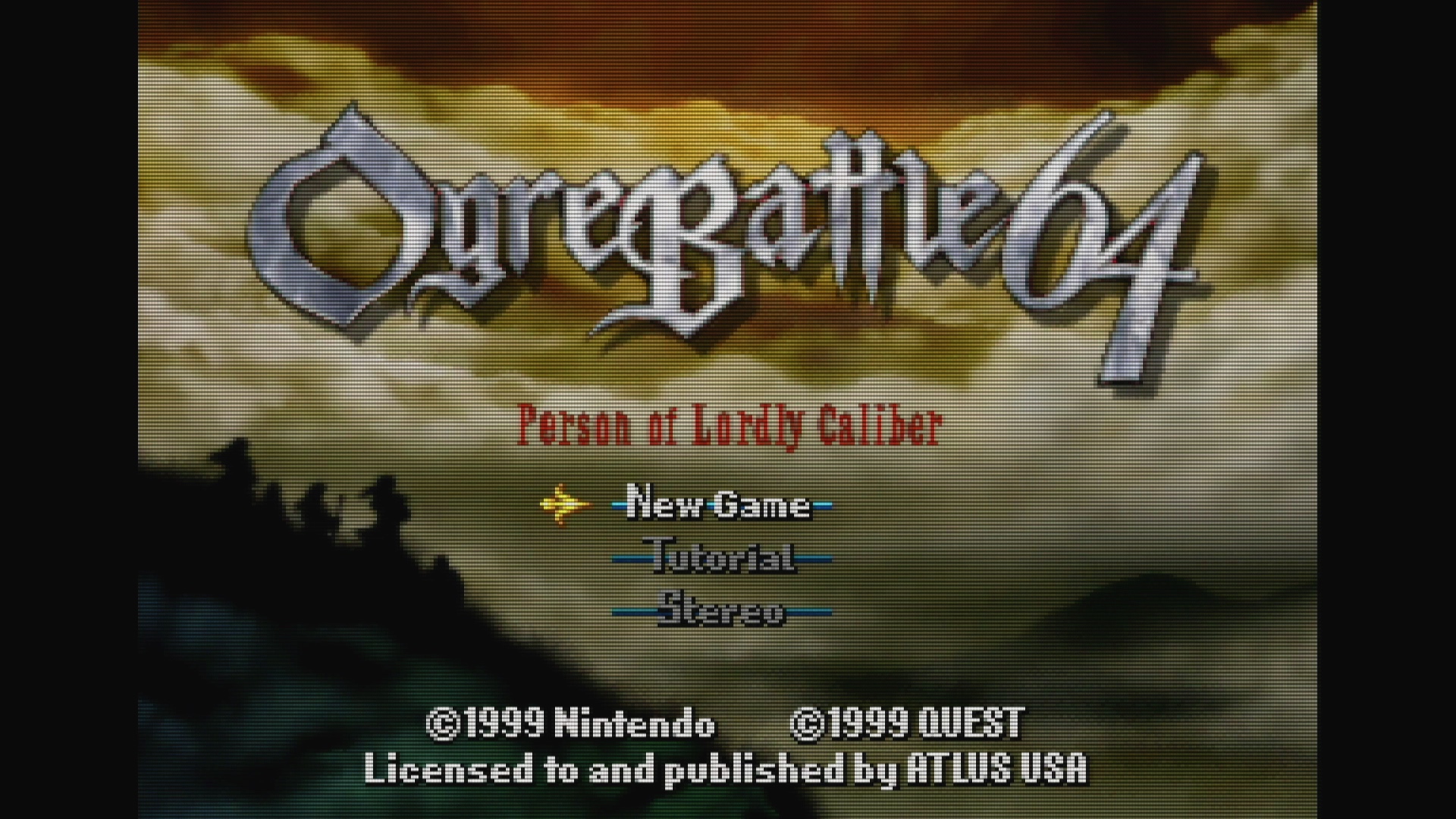 Screenshot: Ogre Battle 64