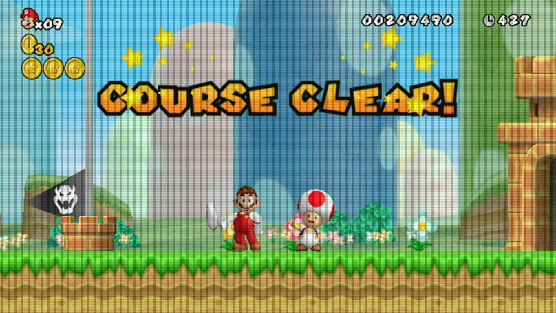 Screenshot of New Super Mario Bros.