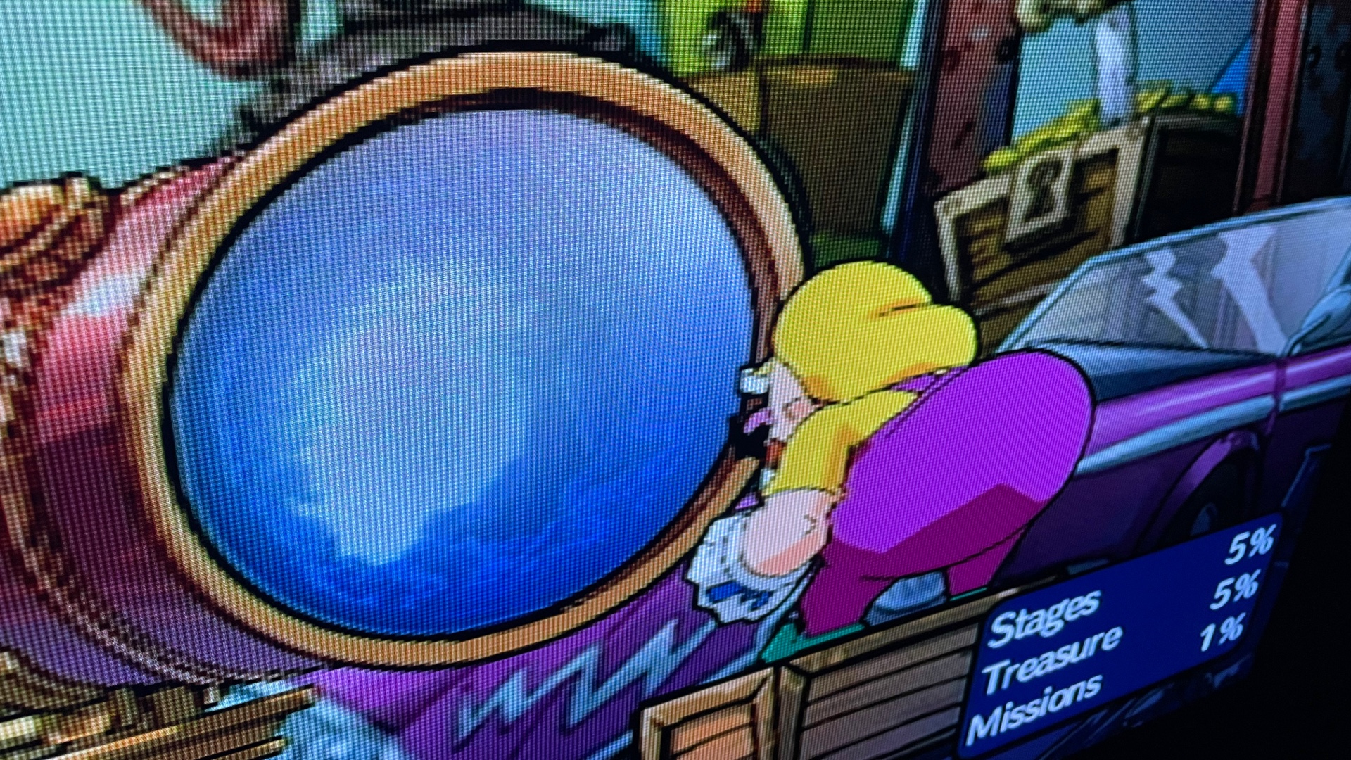 Photo of TV Screen - Wario