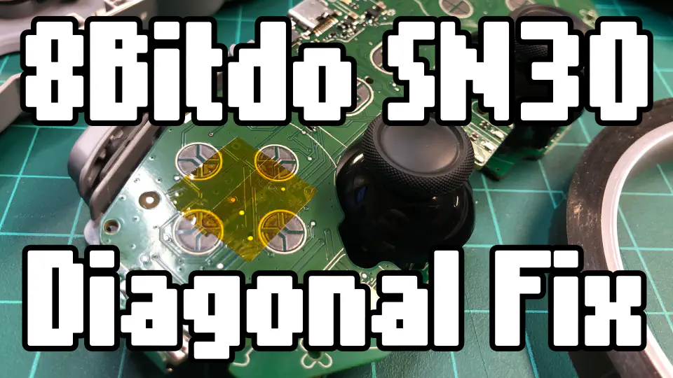 Featured image of post Unwanted Diagonals on the 8Bitdo SN30 D-Pad